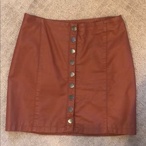 Free people high waist skirt